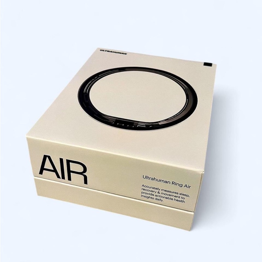 *NEW IN BOX* Ultrahuman Ring AIR in matte grey, size 7